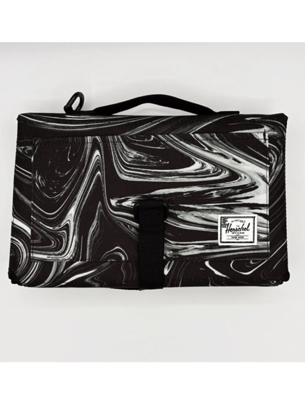 Herschel Supply Co Baby Diaper Changing Pad Mat Paint Pour Black